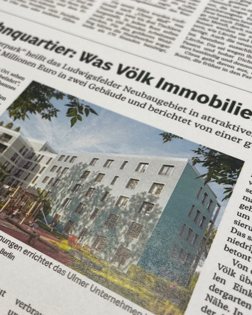 Presseartikel Neu-Ulmer Zeitung Illerpark Living