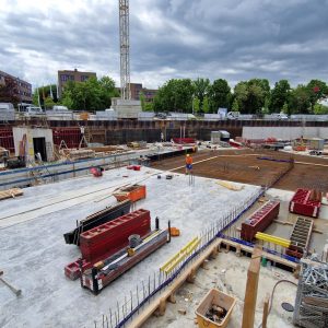 Baufortschritt Illerpark Living Neu-Ulm